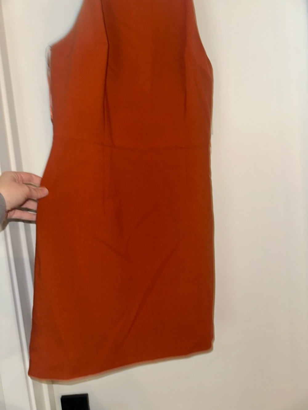 French Connection Rust Spaghetti-Strap Mini Dress - Picture 3 of 8